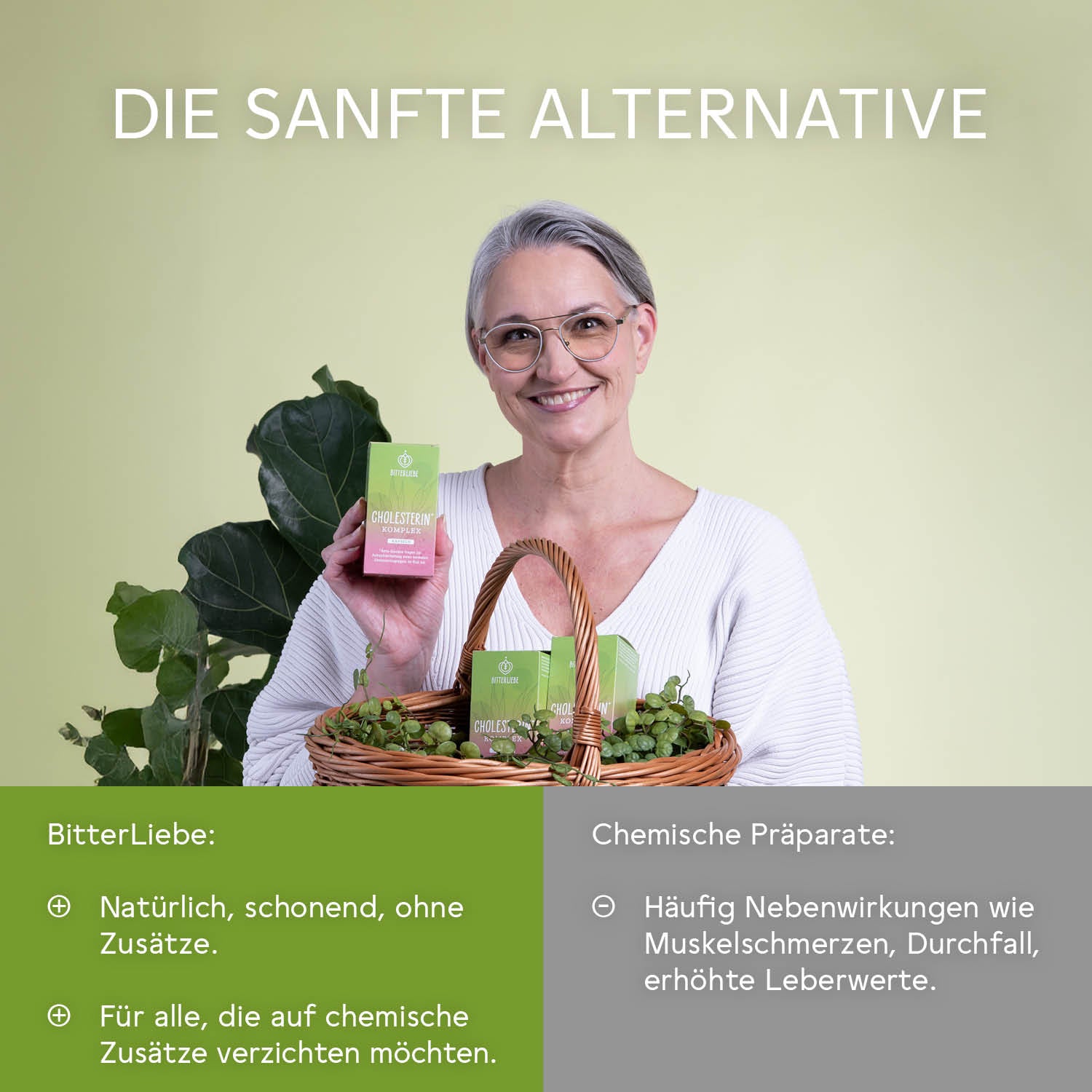 BitterLiebe Cholesterin* Komplex - 3er Set