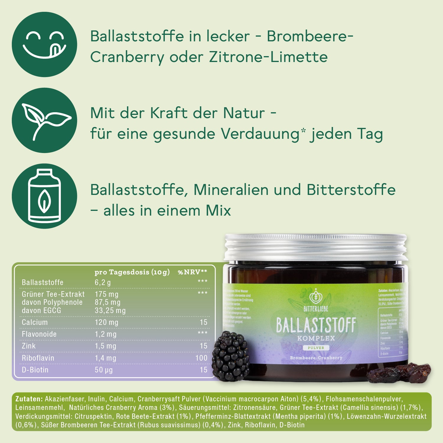 Abnehm-Paket (Brombeere-Cranberry)