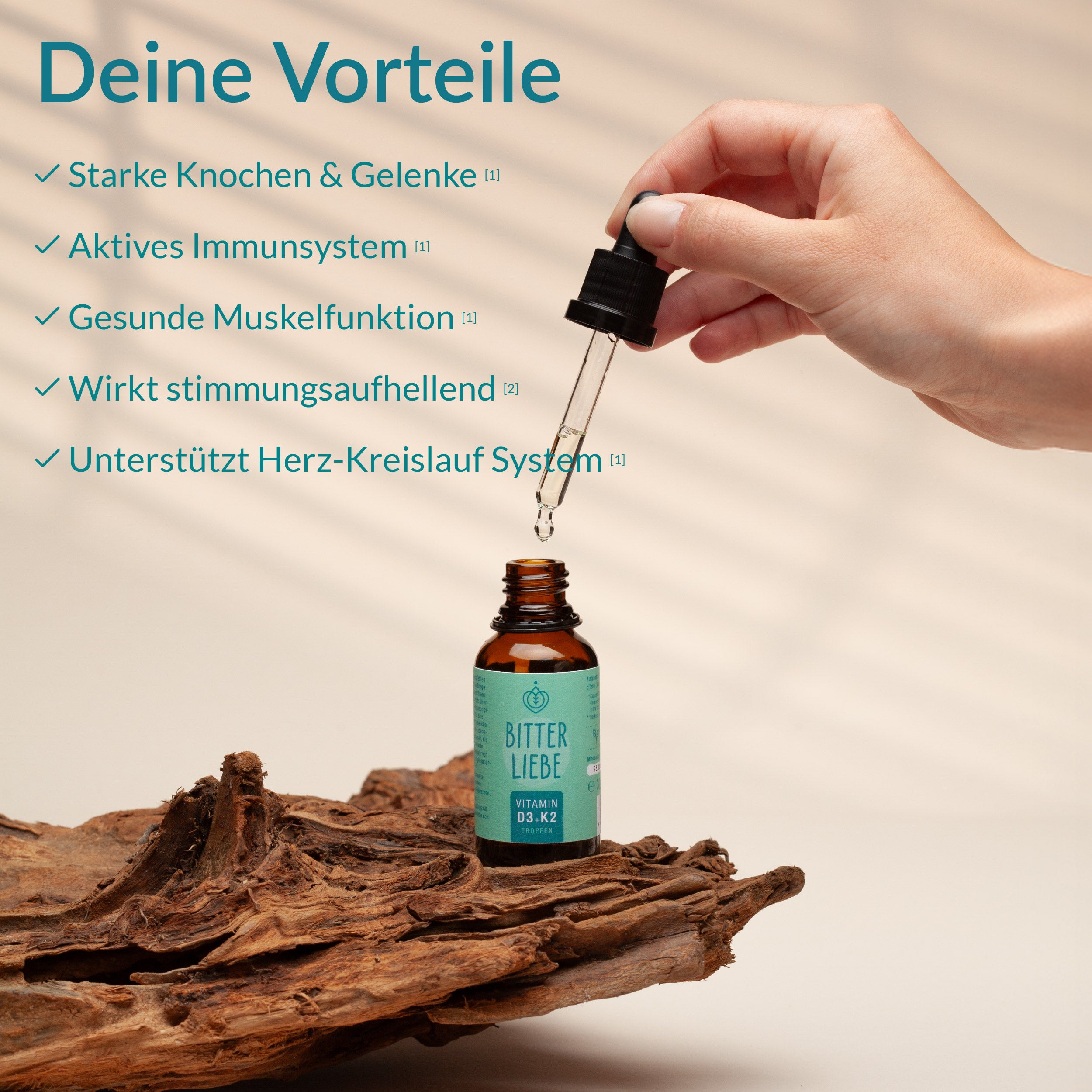 Vitamin D3+K2 Tropfen