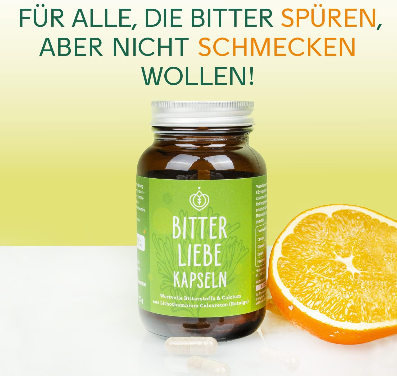 BitterLiebe Bitterstoffe Kapseln