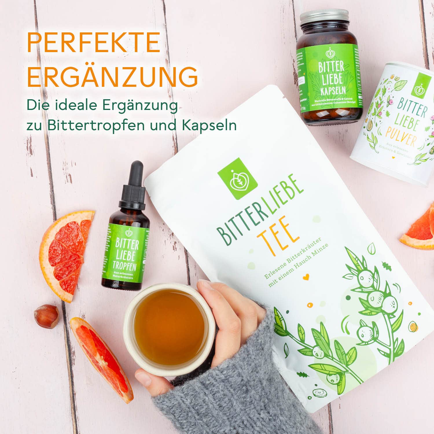 BitterLiebe Tee mit Bitterstoffen