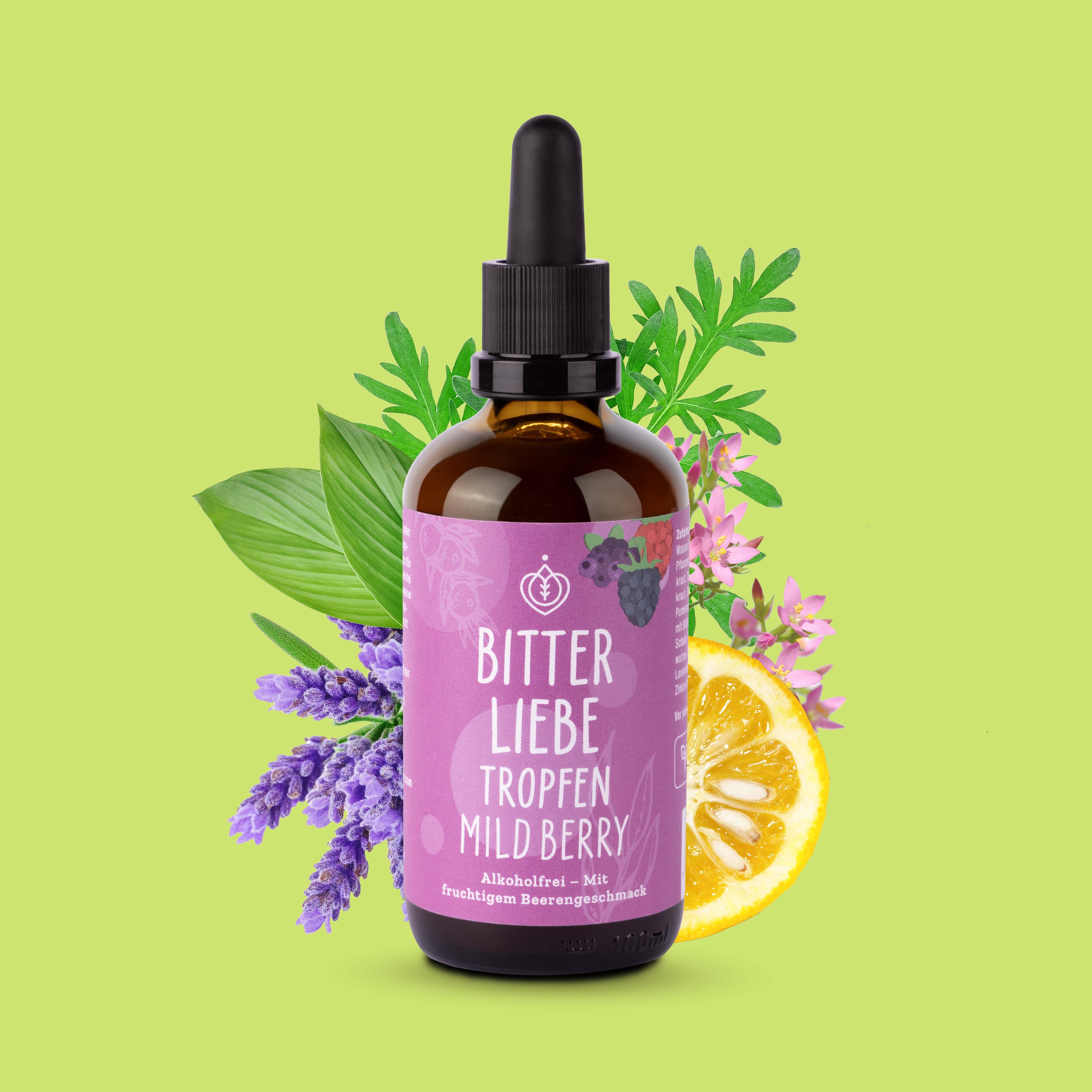 BitterLiebe Tropfen Mild Berry