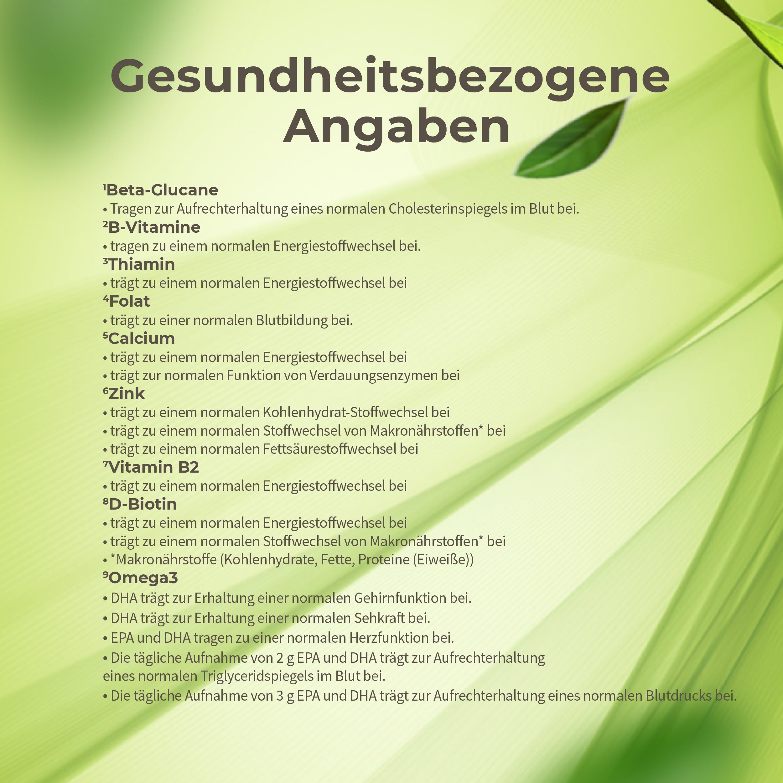 Cholesterin Paket