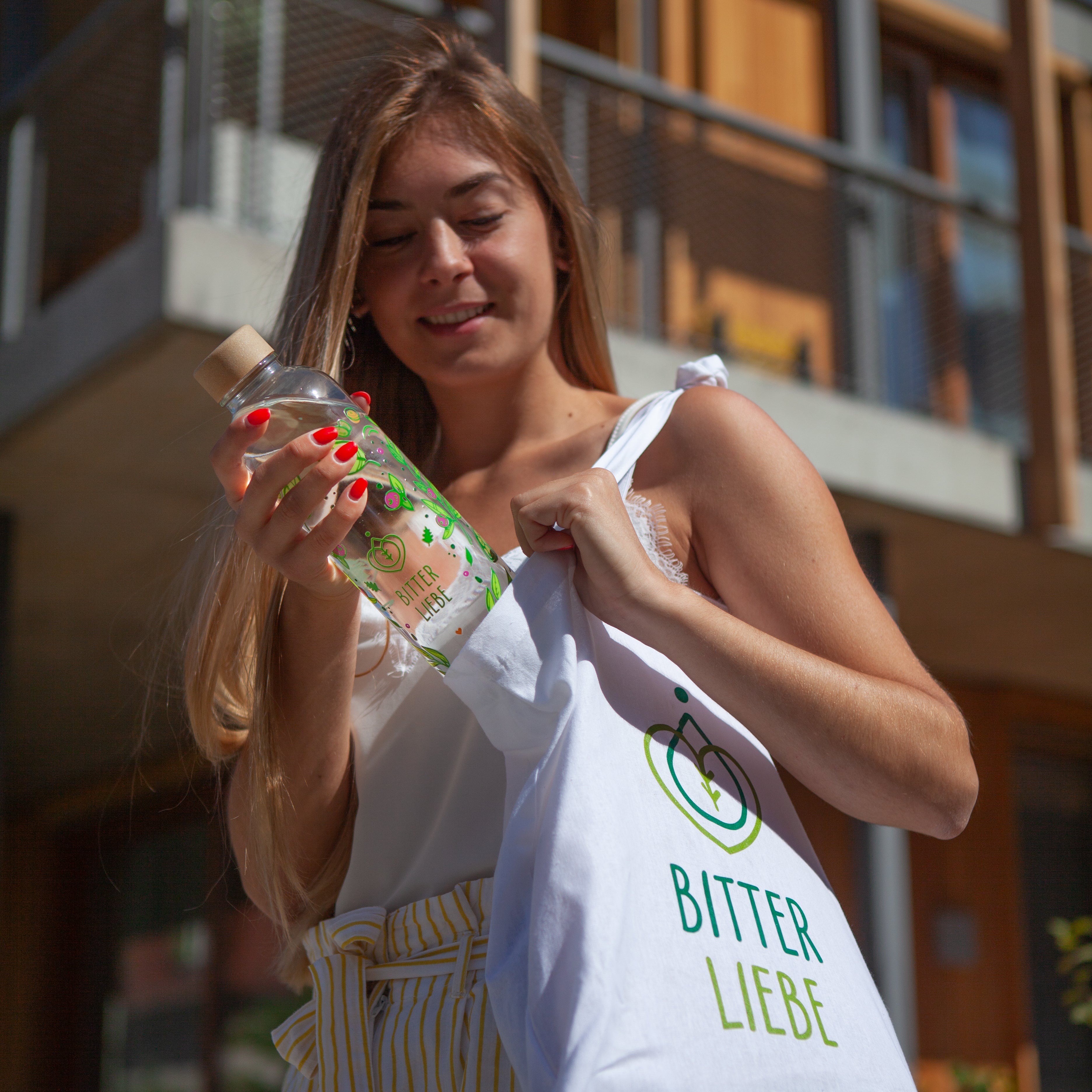 BitterLiebe Baumwolltasche