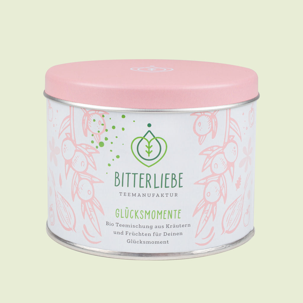 Glücksmomente - fruchtiger Bio-Tee