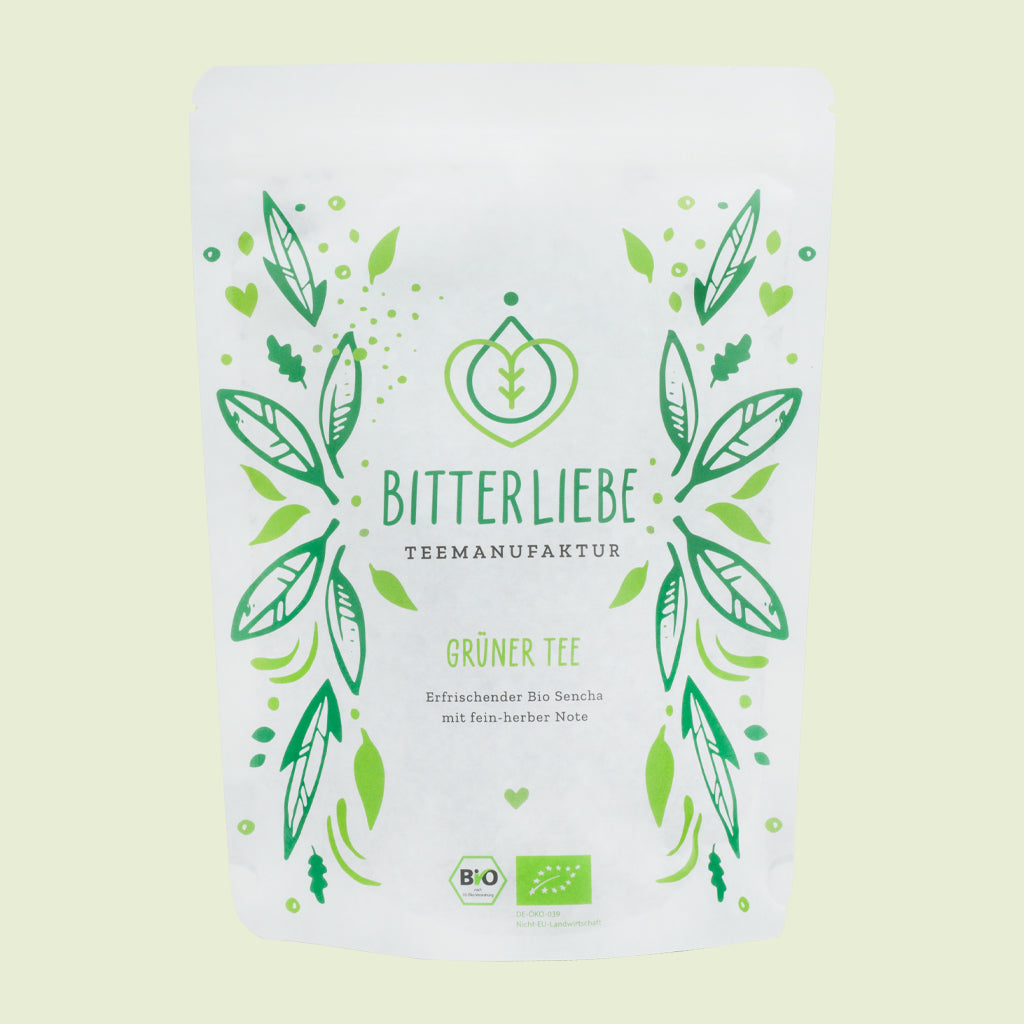 Grüner Tee - erfrischender Bio-Grüntee
