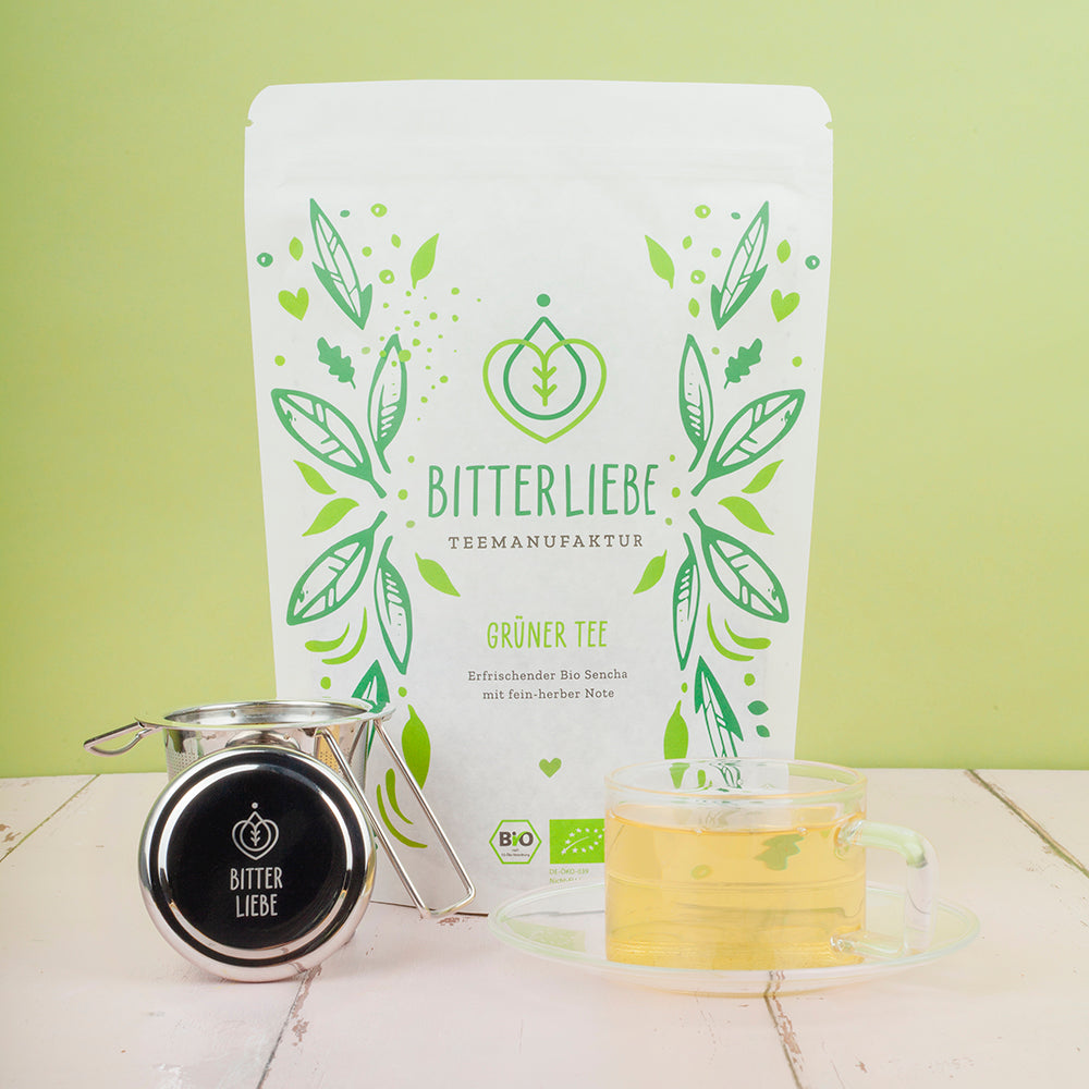 Grüner Tee - erfrischender Bio-Grüntee