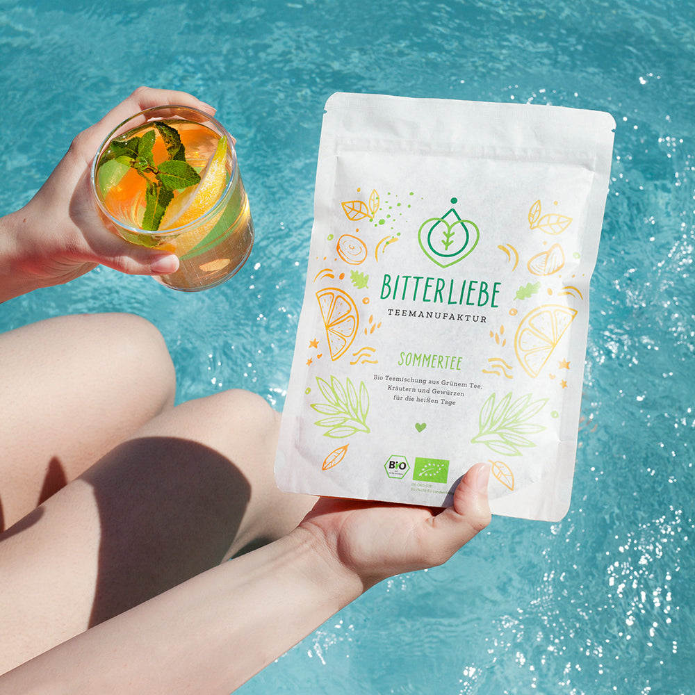Sommertee - erfrischender Bio-Tee