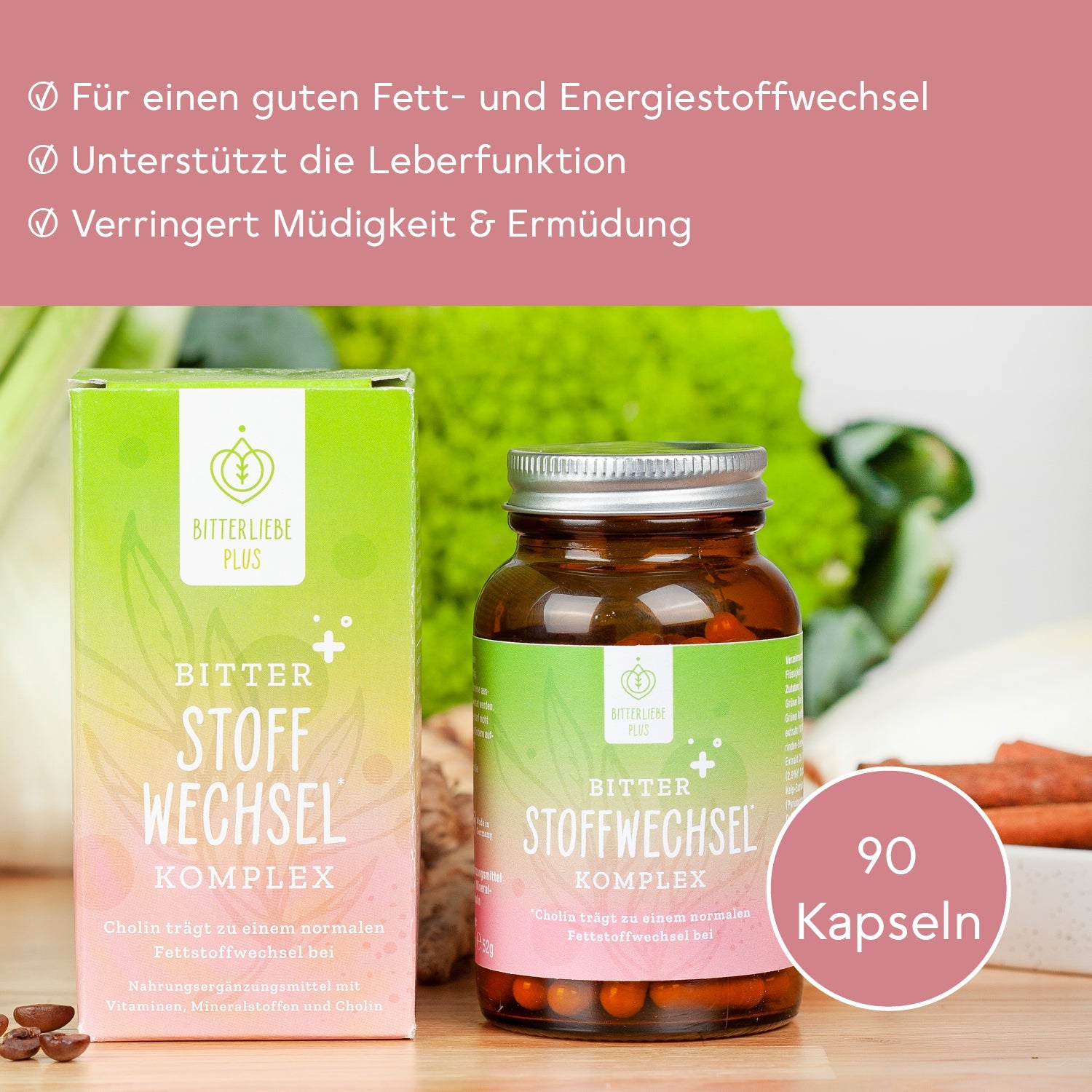 Bitter Stoffwechsel* Komplex 3er Set