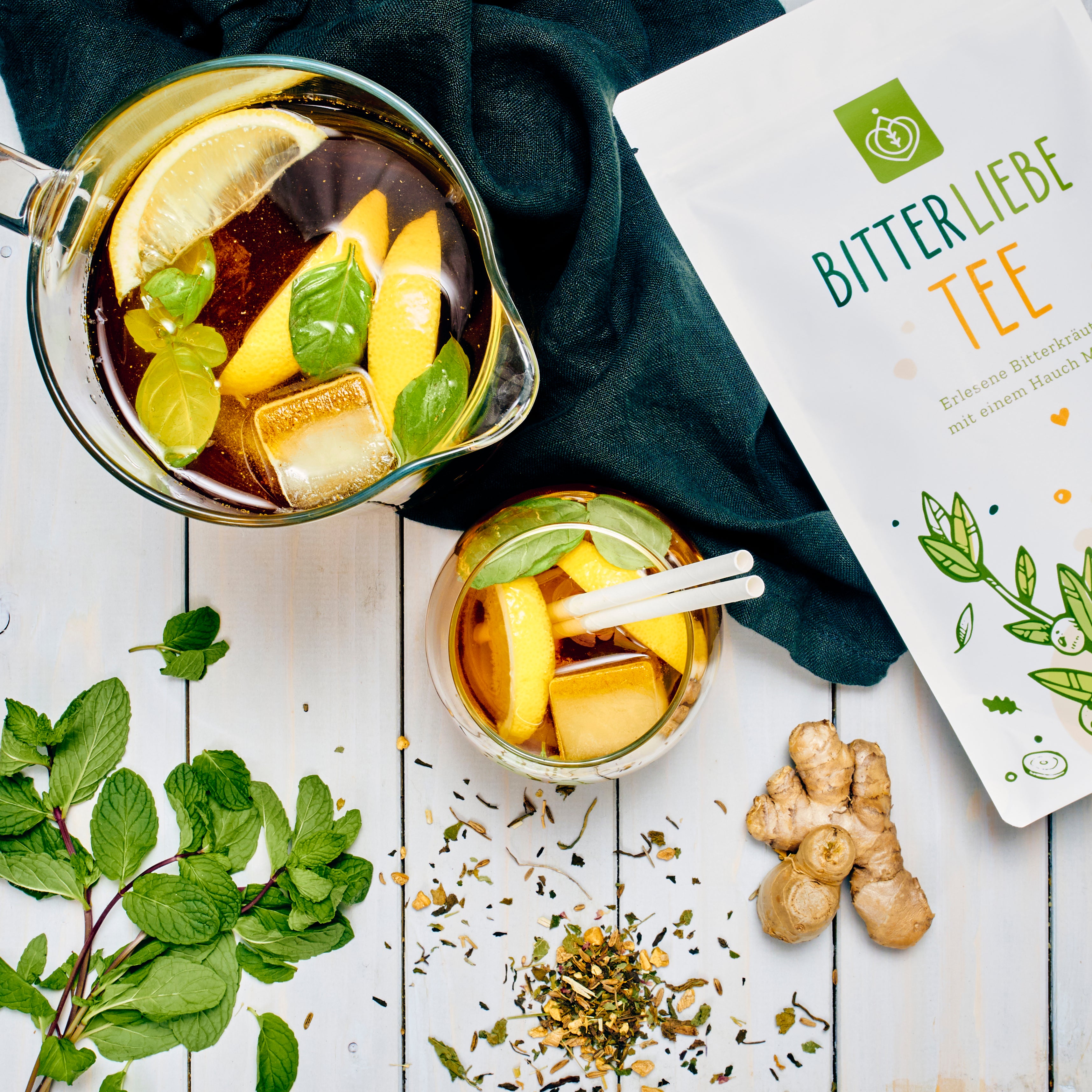 BitterLiebe Tee mit Bitterstoffen
