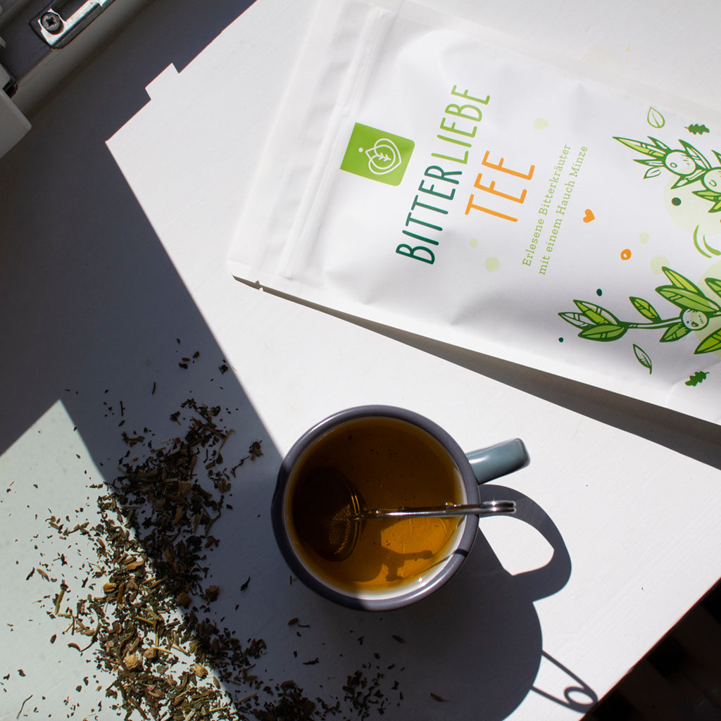 BitterLiebe Tee mit Bitterstoffen