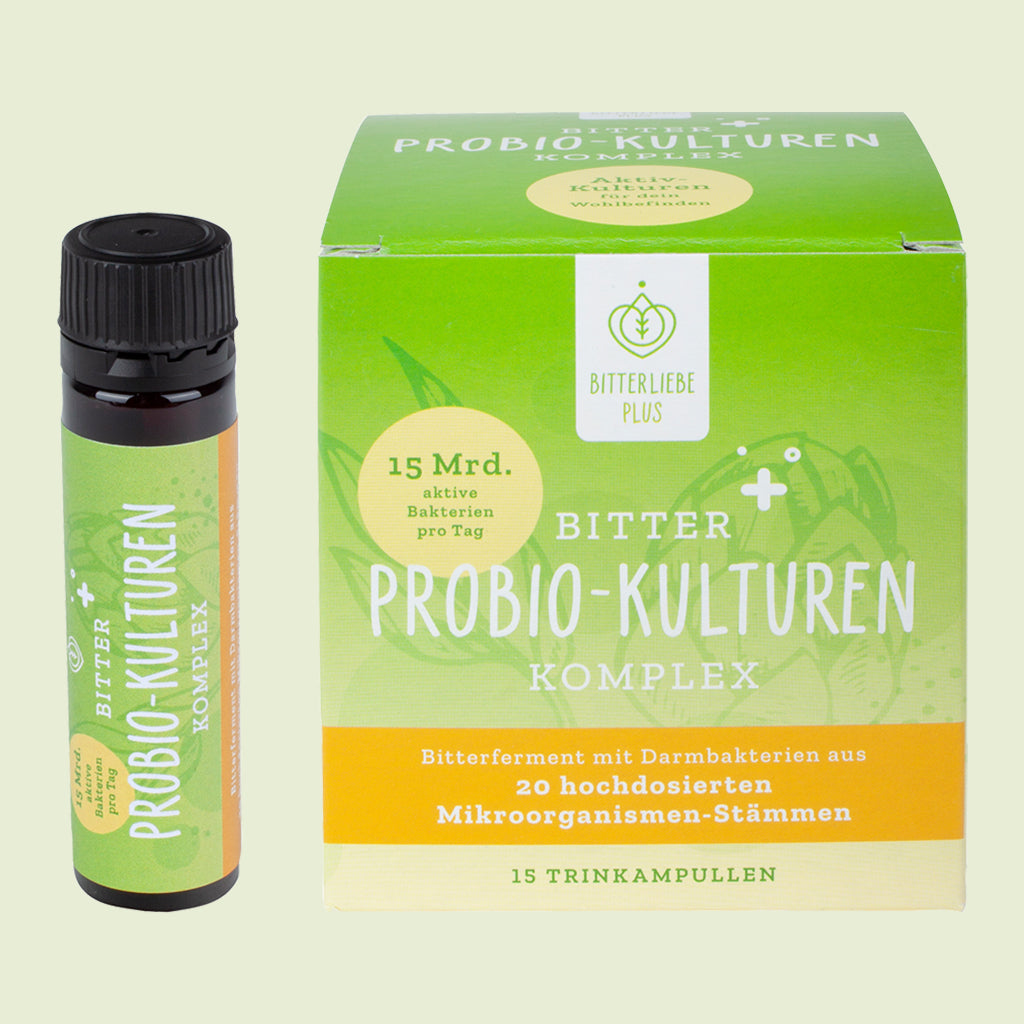 Bitter Probio-Kulturen Komplex - 15x 15ml Trinkampullen BL-Plus-5