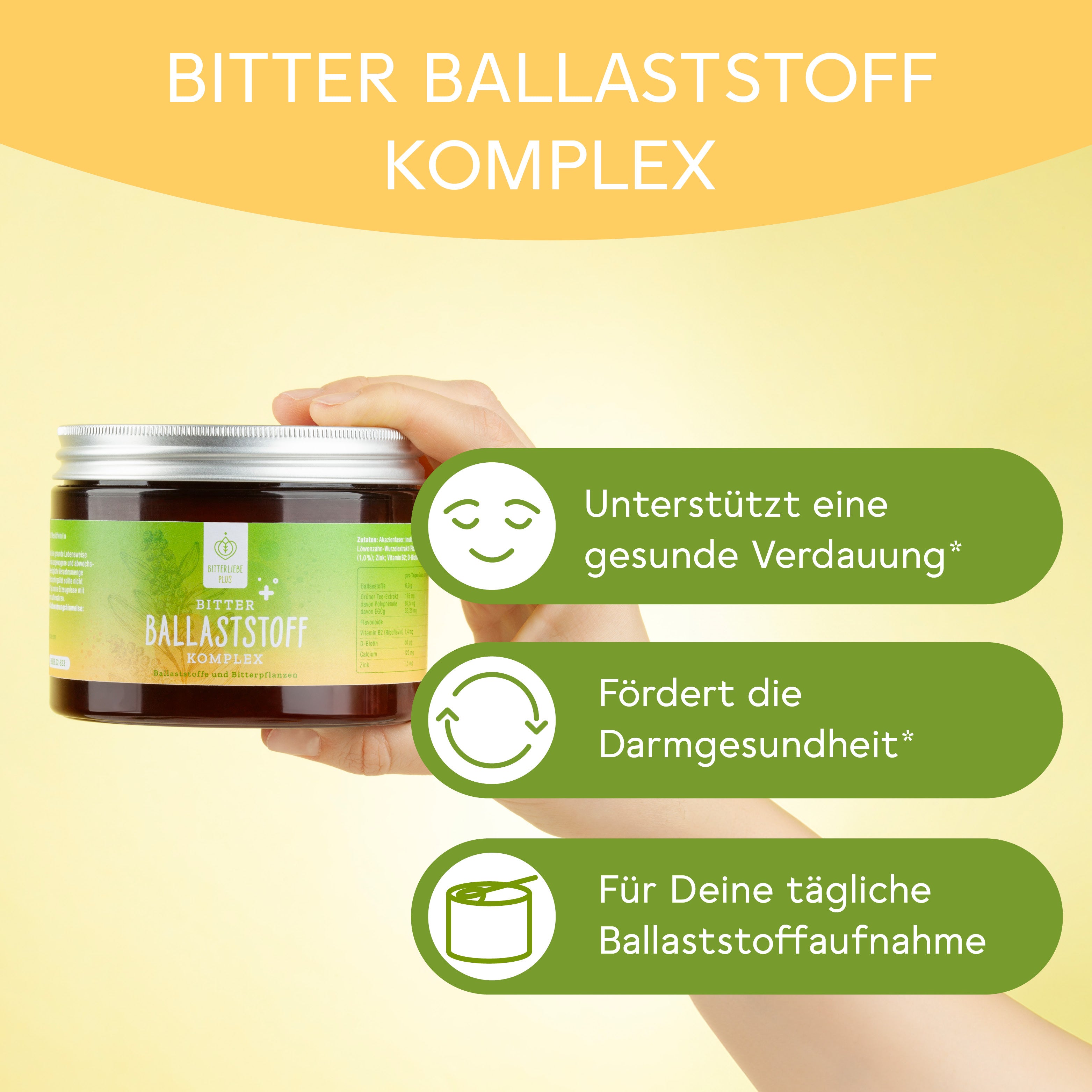 Bitter Ballaststoff Komplex