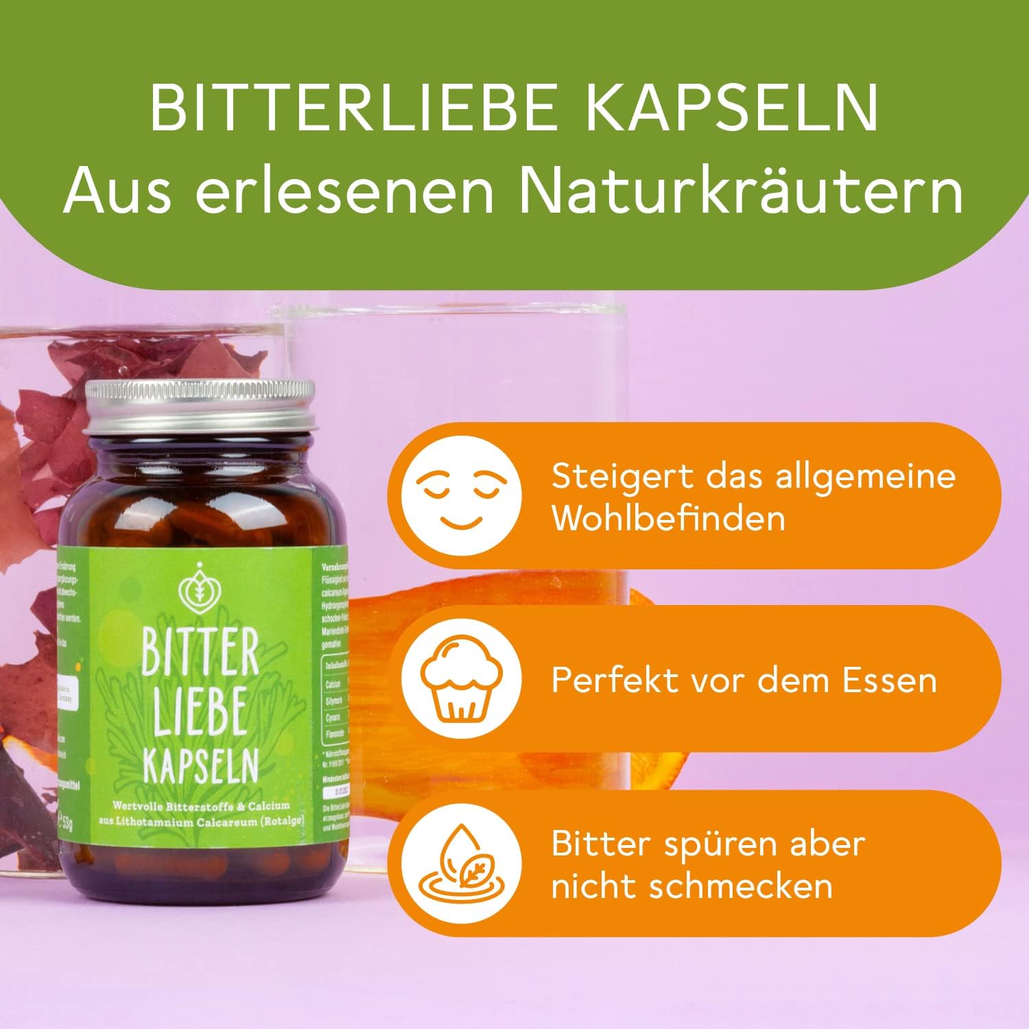 BitterLiebe Bitterstoffe Kapseln