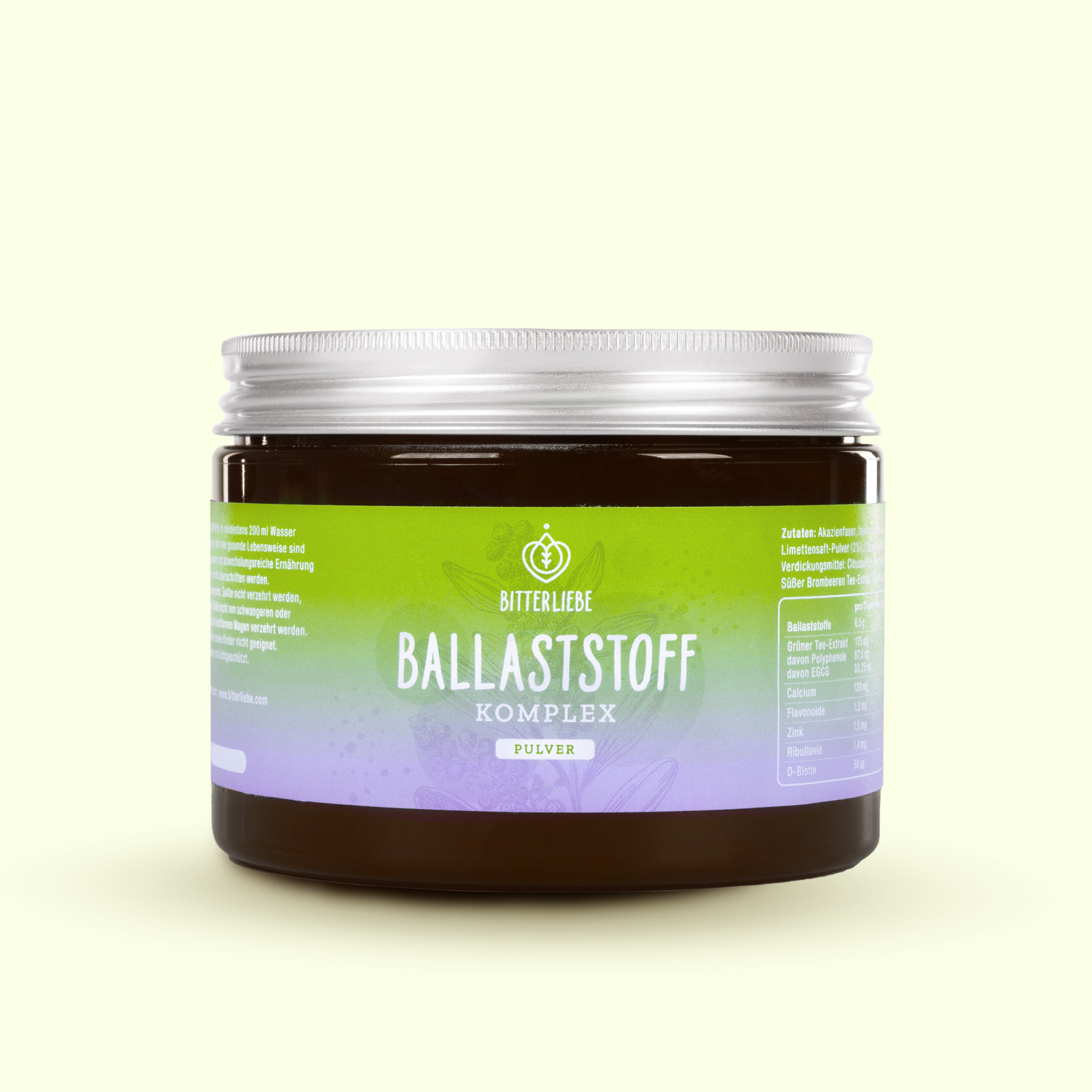 Bitter Ballaststoff Komplex