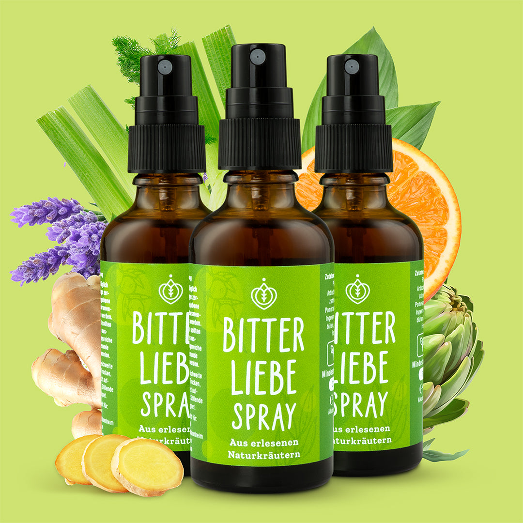 BitterLiebe Bitterstoffe Spray - 3er Set