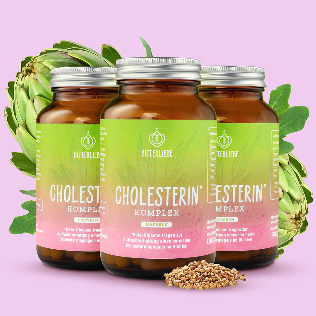 BitterLiebe Cholesterin* Komplex - 3er Set