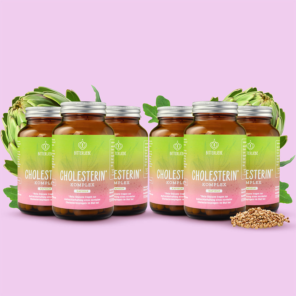 BitterLiebe Cholesterin* Komplex - 6er Set