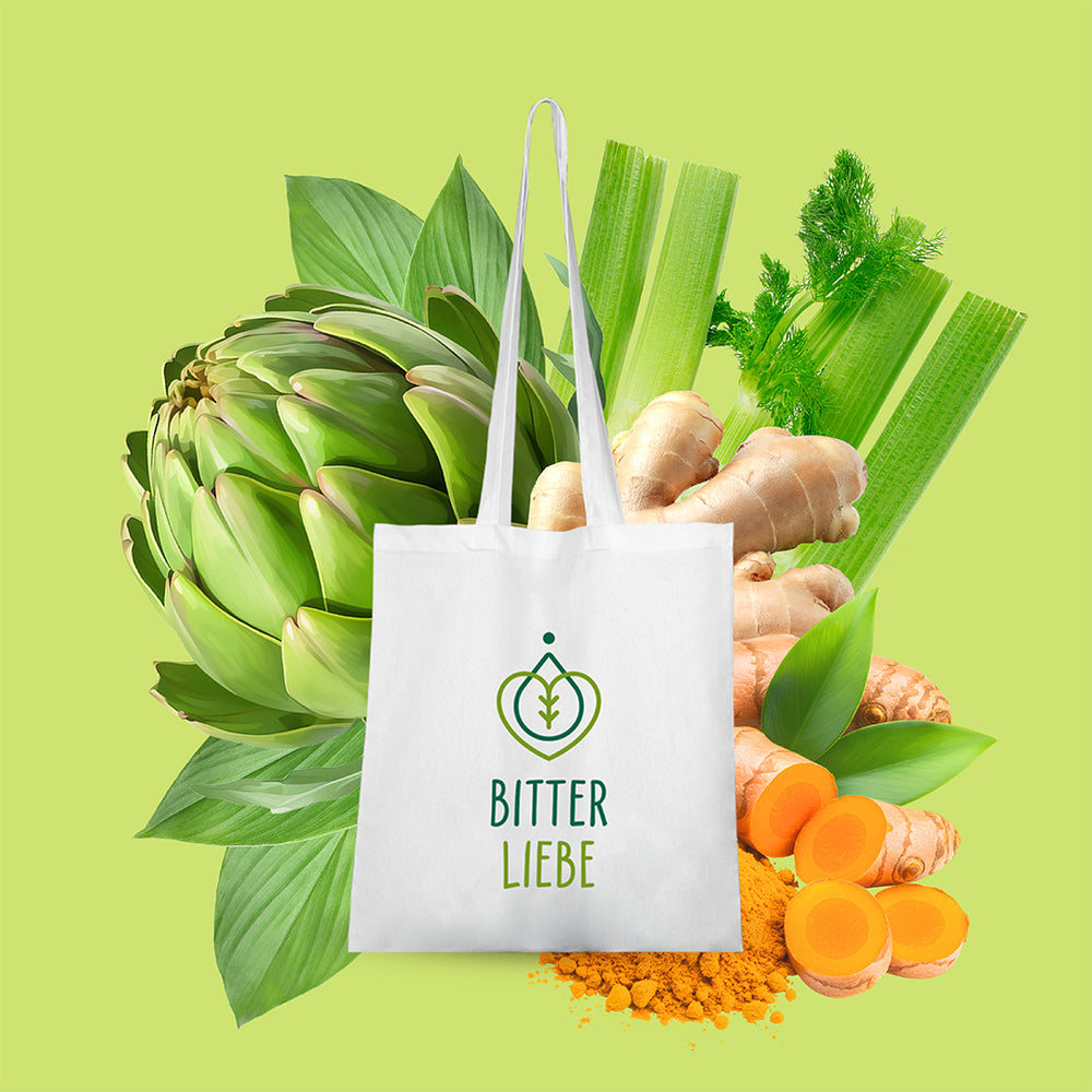 BitterLiebe Baumwolltasche