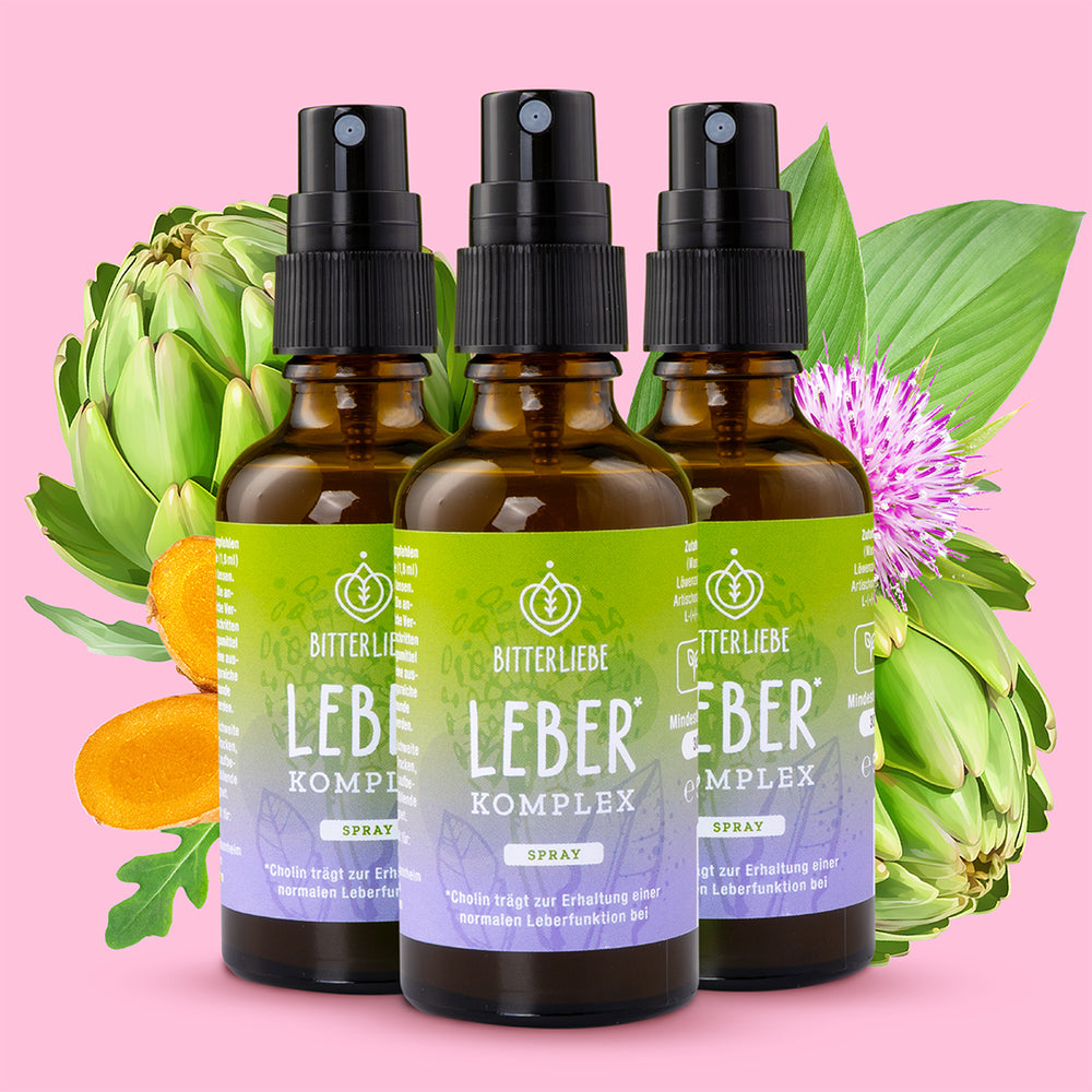BitterLiebe Bitter Leber* Komplex - 3-Monats-Set - Exklusiv