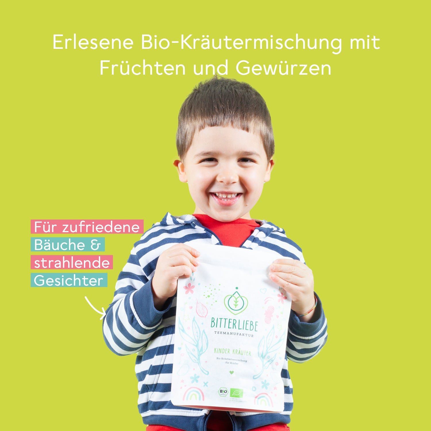 Kinder Kräuter - milder Bio-Kräutertee